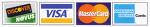 We accept Credit Cards